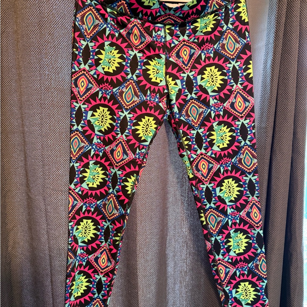 Fila Multicolor Geometric Print Leggings